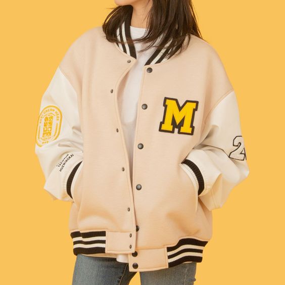 Feminine Letterman Outerwear