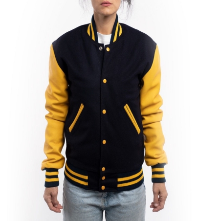 Citrus Zest Letterman Lady's Jacket