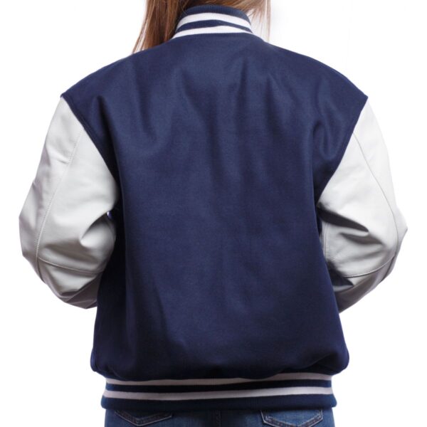 Regal Blue & White Varsity Jacket