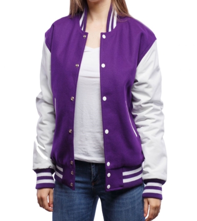 Regal Snowfall Women Letterman Jacket