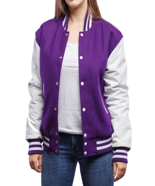 Regal Snowfall Women Letterman Jacket