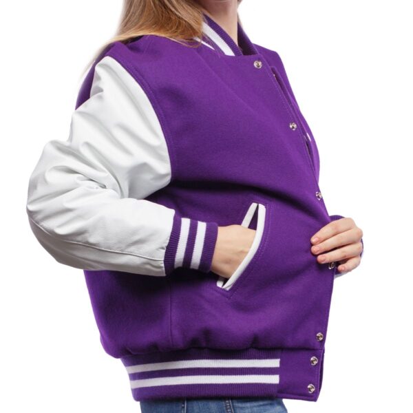 Regal Snowfall Women Letterman Jacket