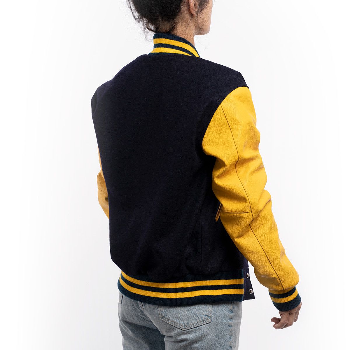 Citrus Zest Letterman Lady's Jacket