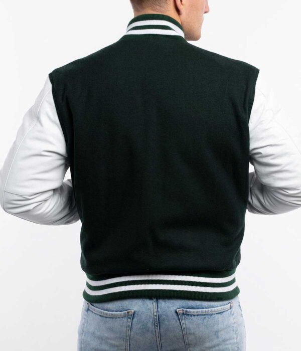 Varsity Jacket Dartmouth Green Wool