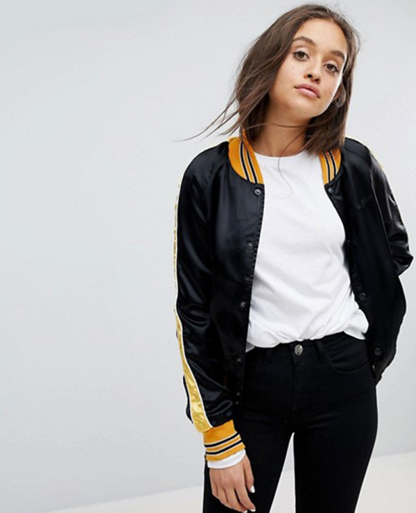 Trendy Bomber Letterman Jacket