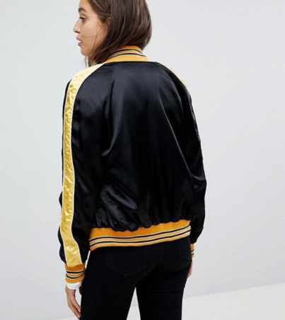 Trendy Bomber Letterman Jacket