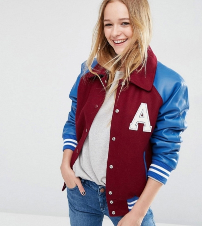 Ladies' Letterman Lookbook jacket