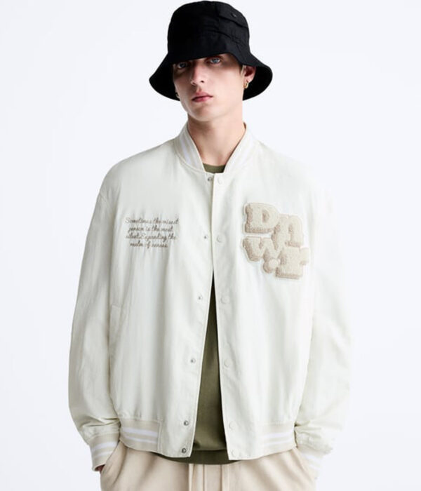 Varsity Jacket Bomber Patch wear