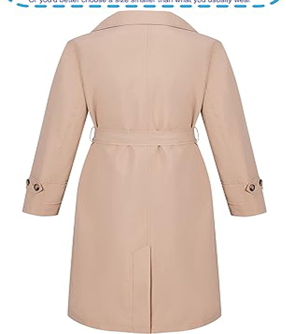 Double-Breasted Trench Coat: Spring and Fall Fashion