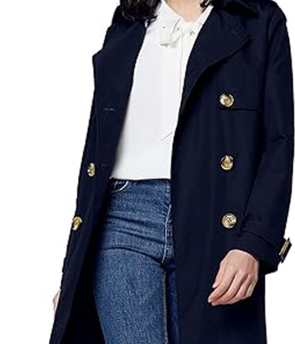 Women's Belted Lightweight Doubled Trench Coat