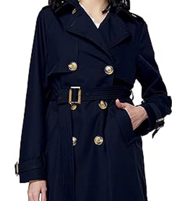 Women's Belted Lightweight Doubled Trench Coat