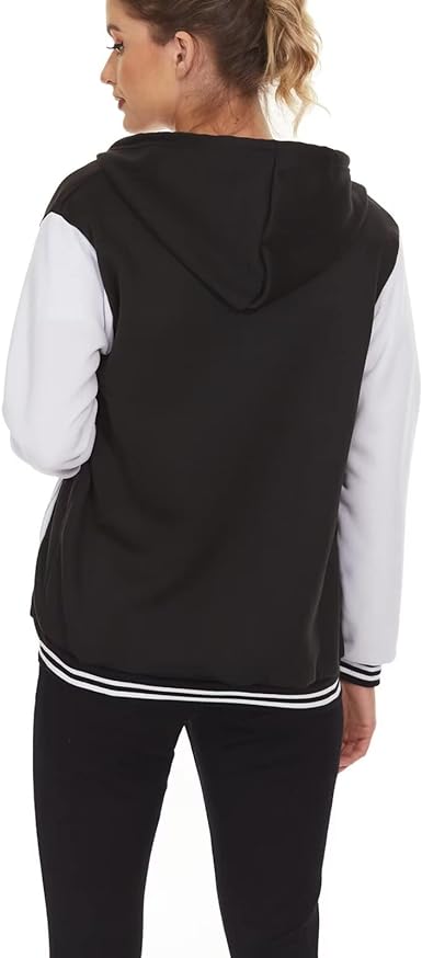 Women's Sporty Letterman Jacket