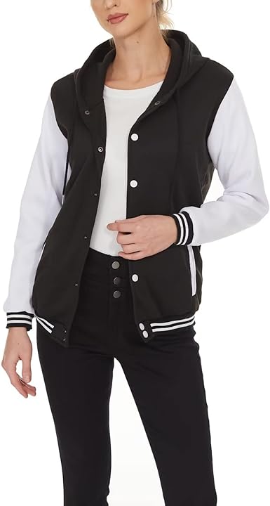 Women's Sporty Letterman Jacket