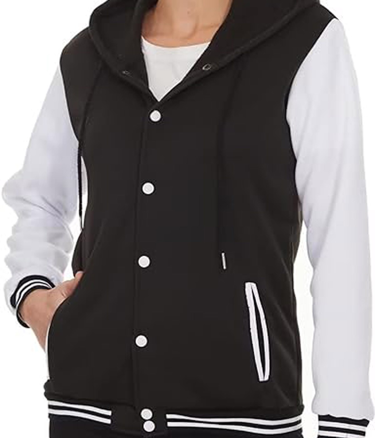 Women's Sporty Letterman Jacket