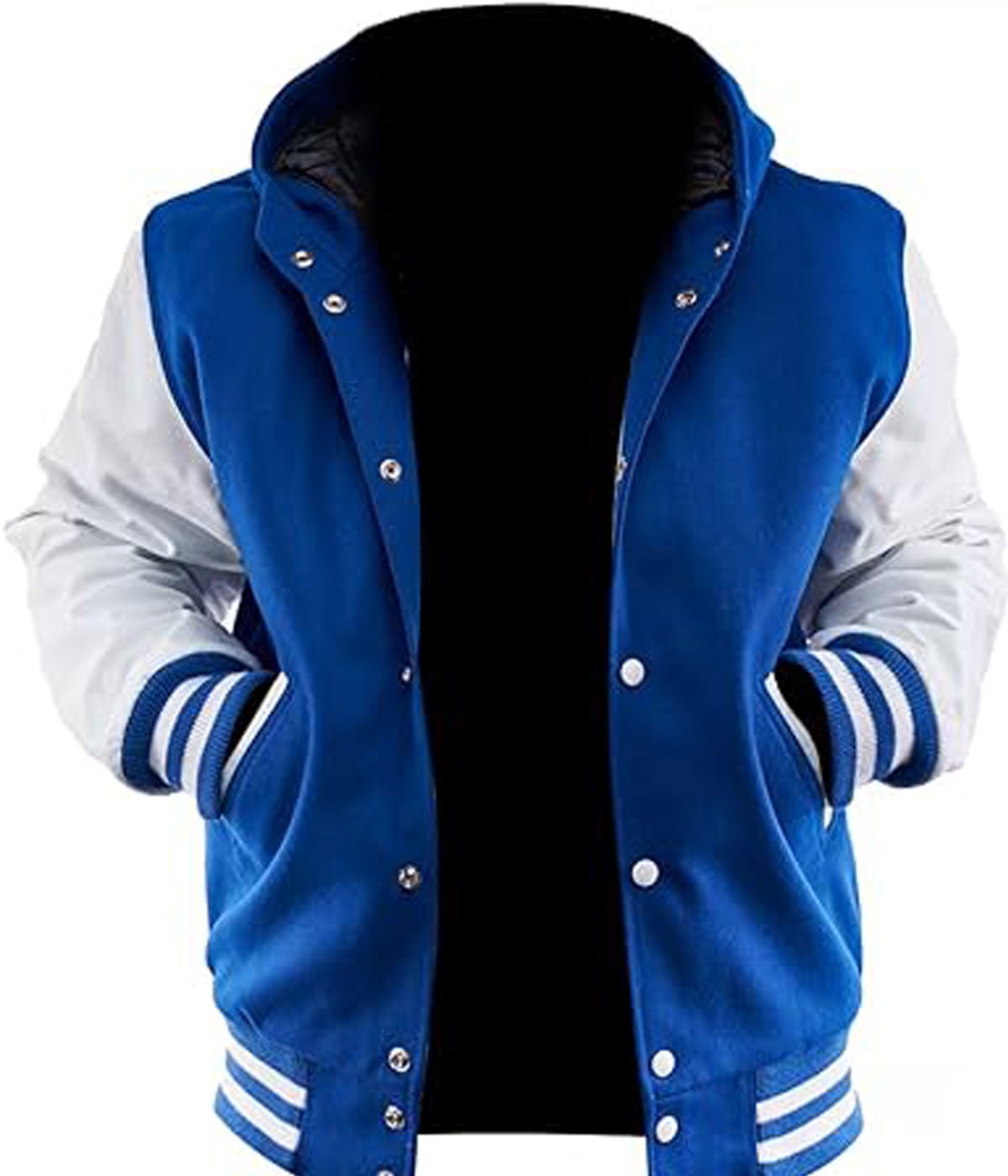 Women's College Letterman Wool Jacket with Hood