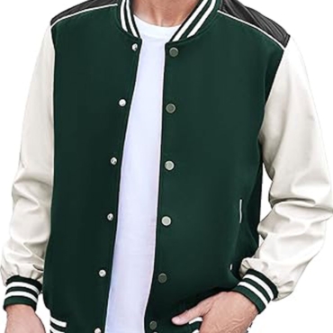 Retro Style Men's Baseball Varsity Jacket