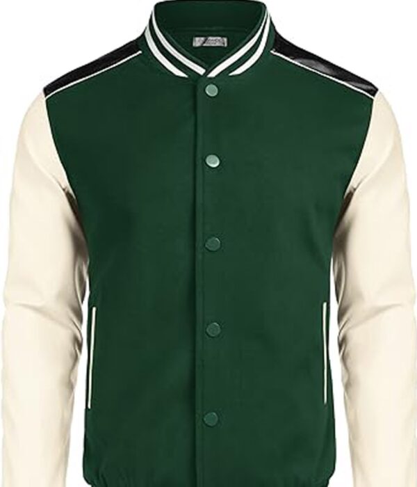 Retro Style Men's Baseball Varsity Jacket