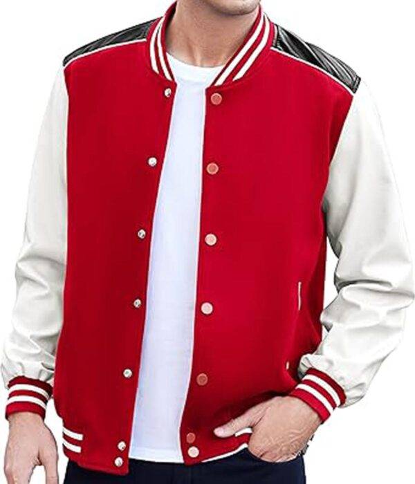 Urban Classic Men's Varsity Bomber Jacket