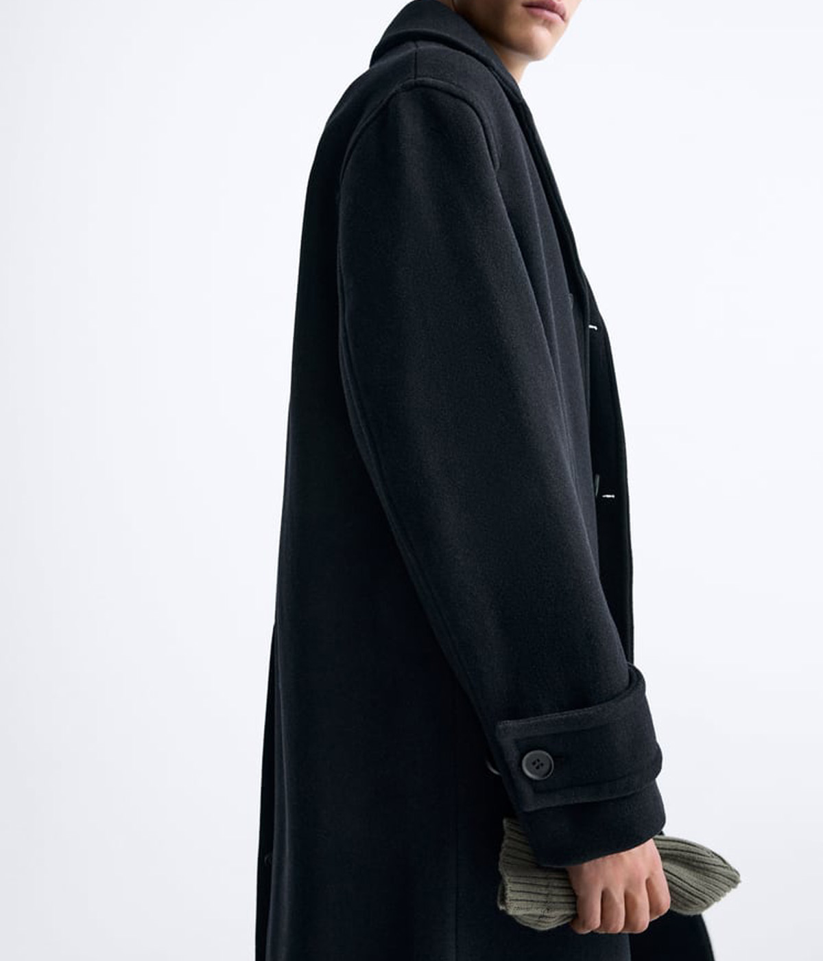 Varsity Jacket Wool Oversize Coats