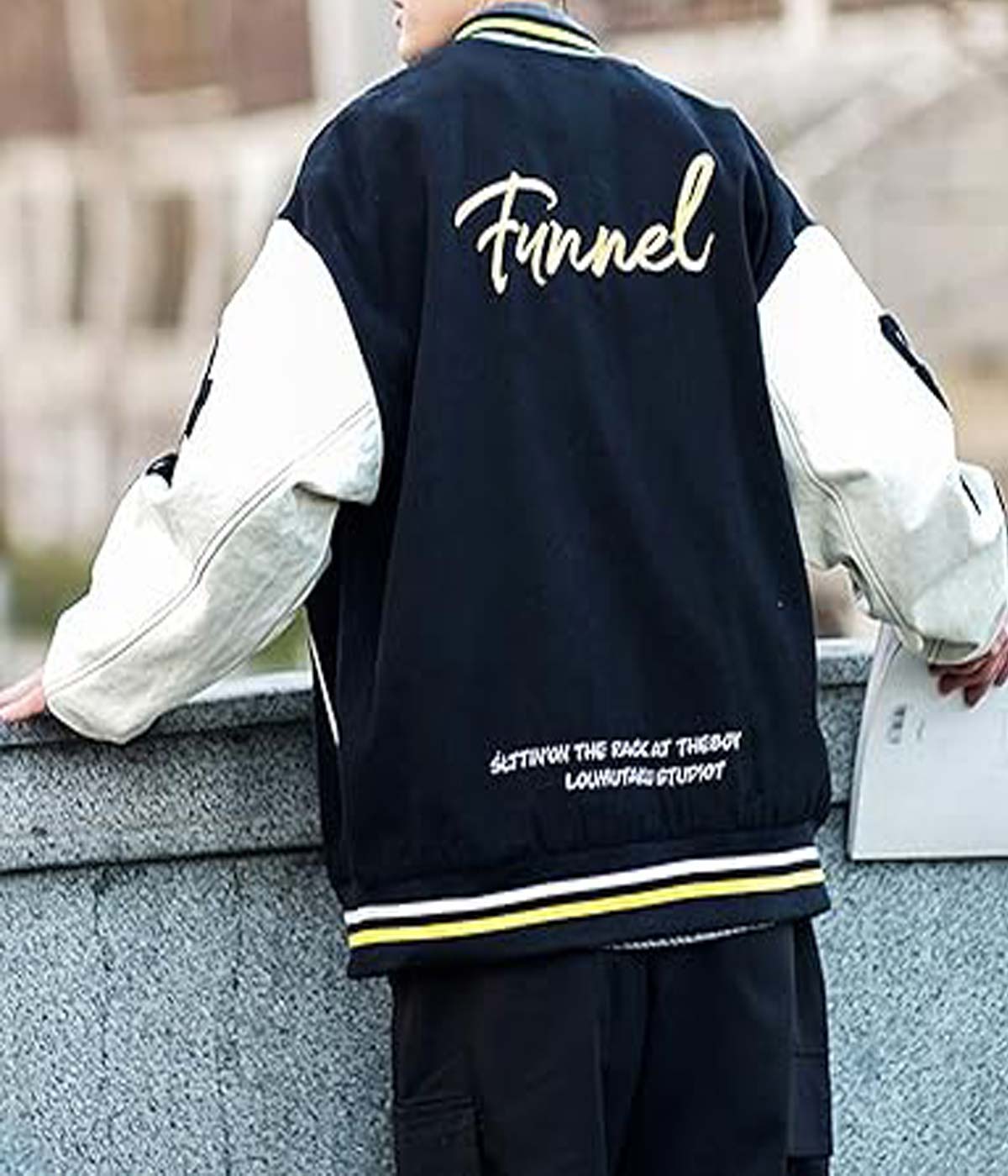 Unisex Streetwear Varsity Jacket Coats