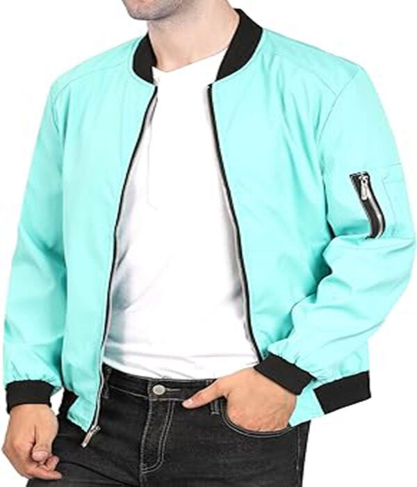 Varsity Jacket Softshell Lightweight Blue Flight