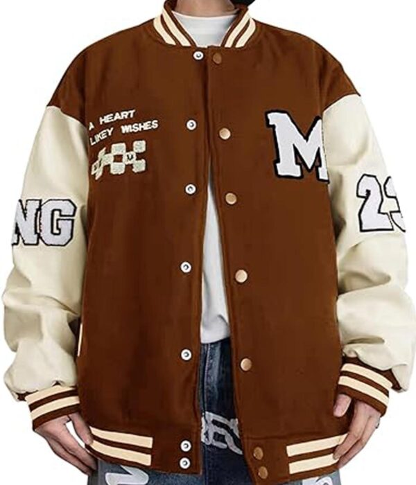 Urban Men's Wool Varsity Sports Jacket