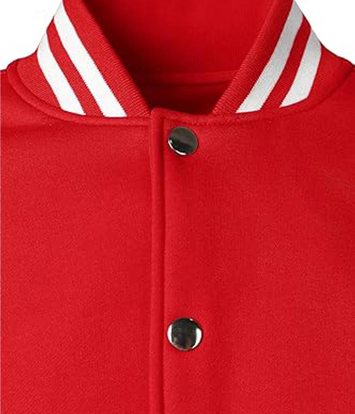 Cotton Blend Wool Varsity Baseball Jacket