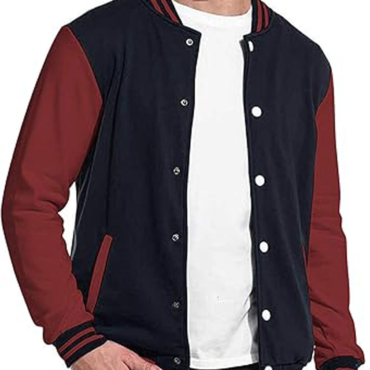 Varsity Jacket Brand Cotton Slim Fit Letterman Baseball Bomber