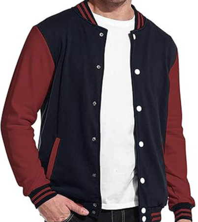 Varsity Jacket Brand Cotton Slim Fit Letterman Baseball Bomber