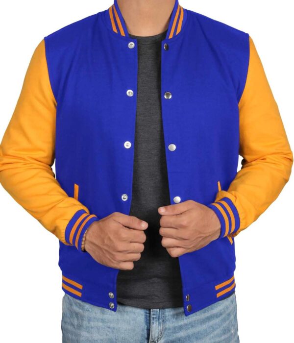 Professional Varsity Jacket Men Bomber Fleece Baseball