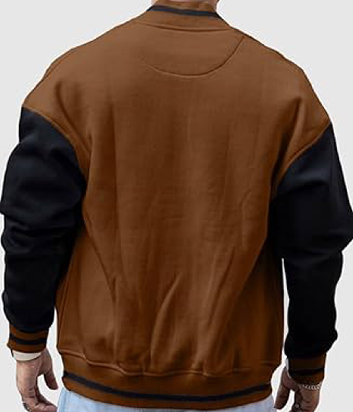 Men's Varsity Jacket Blended Letterman Bomber