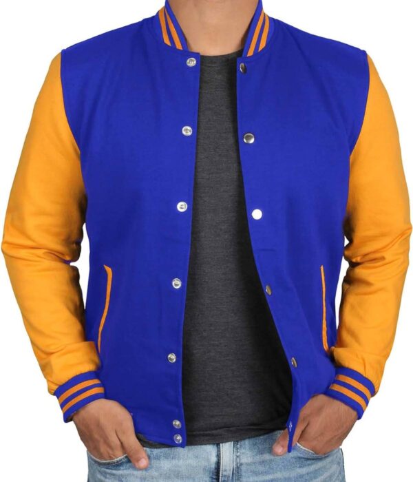 Professional Varsity Jacket Men Bomber Fleece Baseball