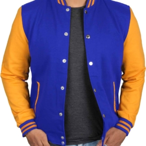 Professional Varsity Jacket Men Bomber Fleece Baseball