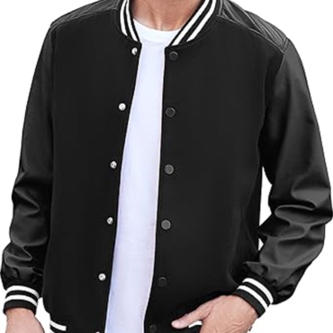 Classic A Men's Varsity Jacket with Distinctive Style