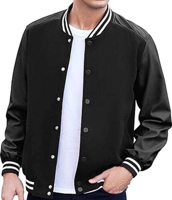 Classic A Men's Varsity Jacket with Distinctive Style