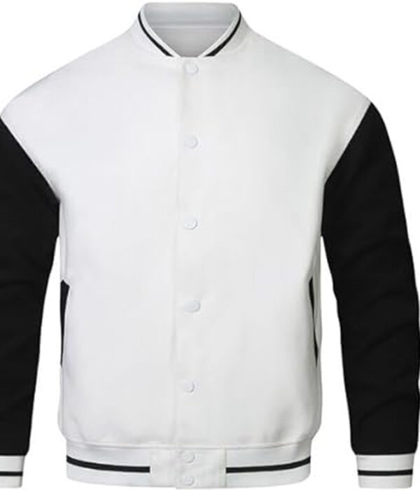 Varsity Jacket Letterman Slim Fitting Bomber