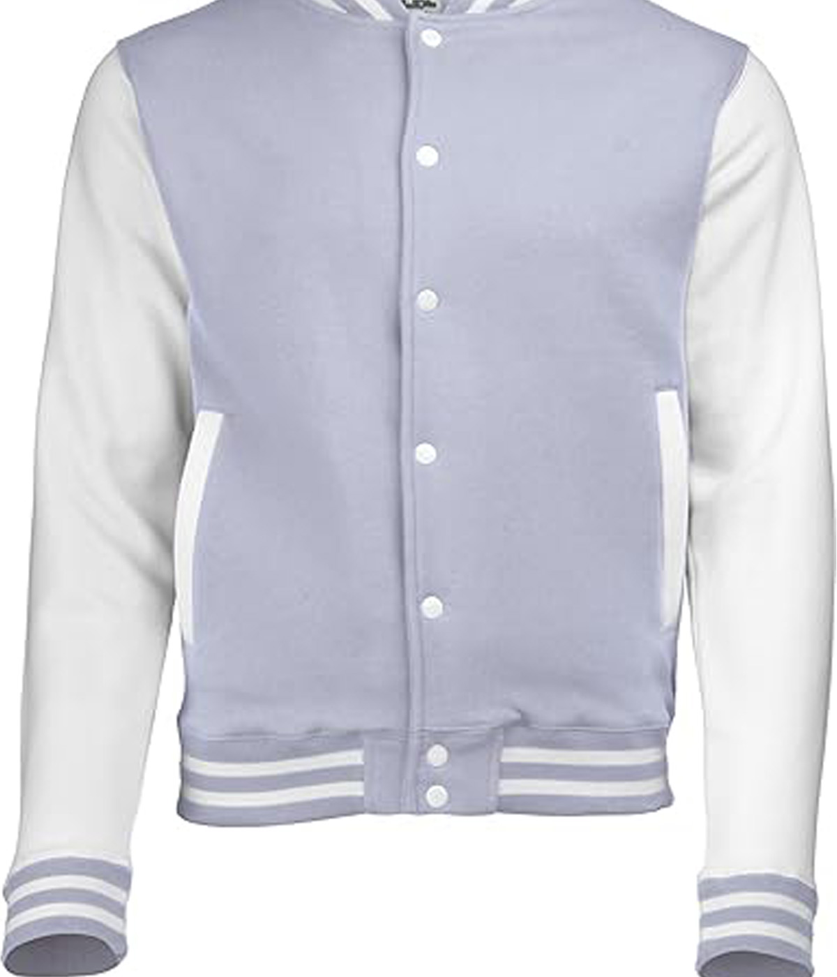 Men's Wool Varsity Jacket with Pockets Classic Style