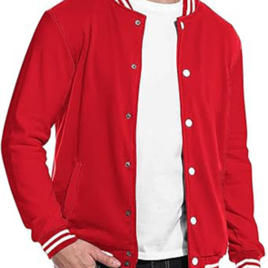 Varsity Jacket Brand - Slim Fit Cotton Letterman Baseball Wool